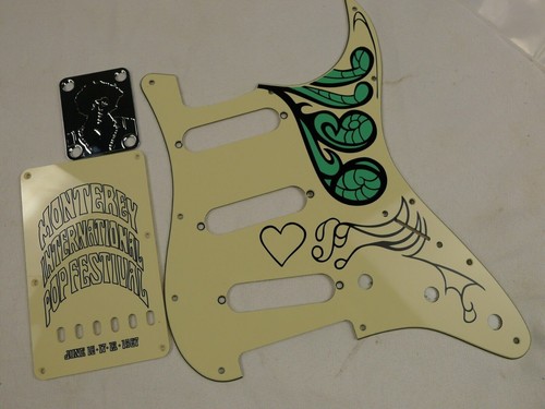 Jimi Hendrix Monterey Style 3 pcs North American Alder Strat Guitar Body 2.24kg - Picture 23 of 23