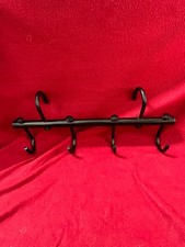 Black Metal Rack for Bridles, Reins & Martingales, etc.