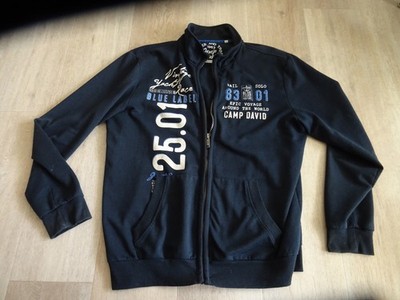 CAMP DAVID Sweatjacke, Yachting, Gr. XL (ca.52) dkl.blau, kaum getragen, TOP