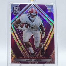 2021 Panini Chronicles Draft Picks Spectra Purple #d /49 Najee Harris RC #288 🏈