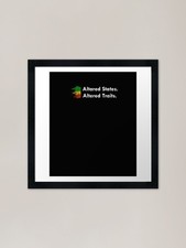 Altared States Altered Traits Funny Framed Wall Art Poster Canvas Print Picture
