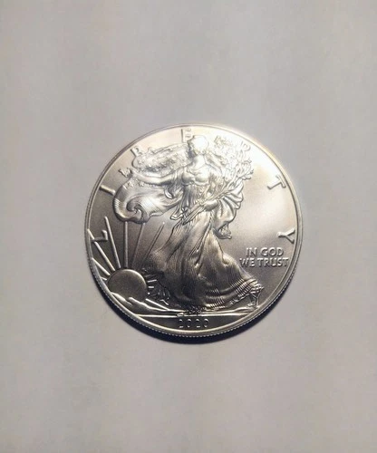 2020 American Silver Eagle 1 Troy Oz .999 Fine Silver Bu Uncirculated