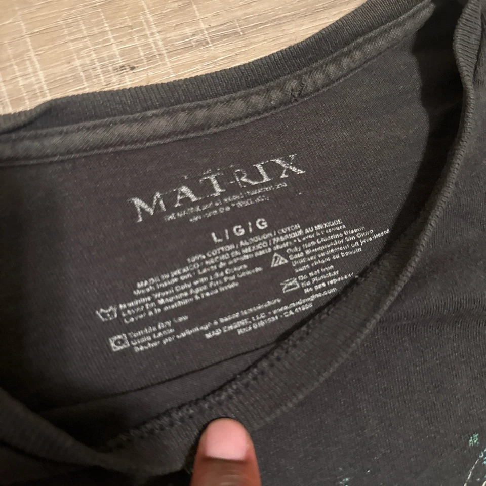 Винтажная мужская футболка The Matrix большая футболка - Изображение 4 из 4