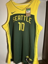 Nike Seattle Storm Sue Bird #10 WNBA Explorer Edition XL Jersey