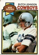 1979 Topps Butch Johnson #86 Dallas Cowboys