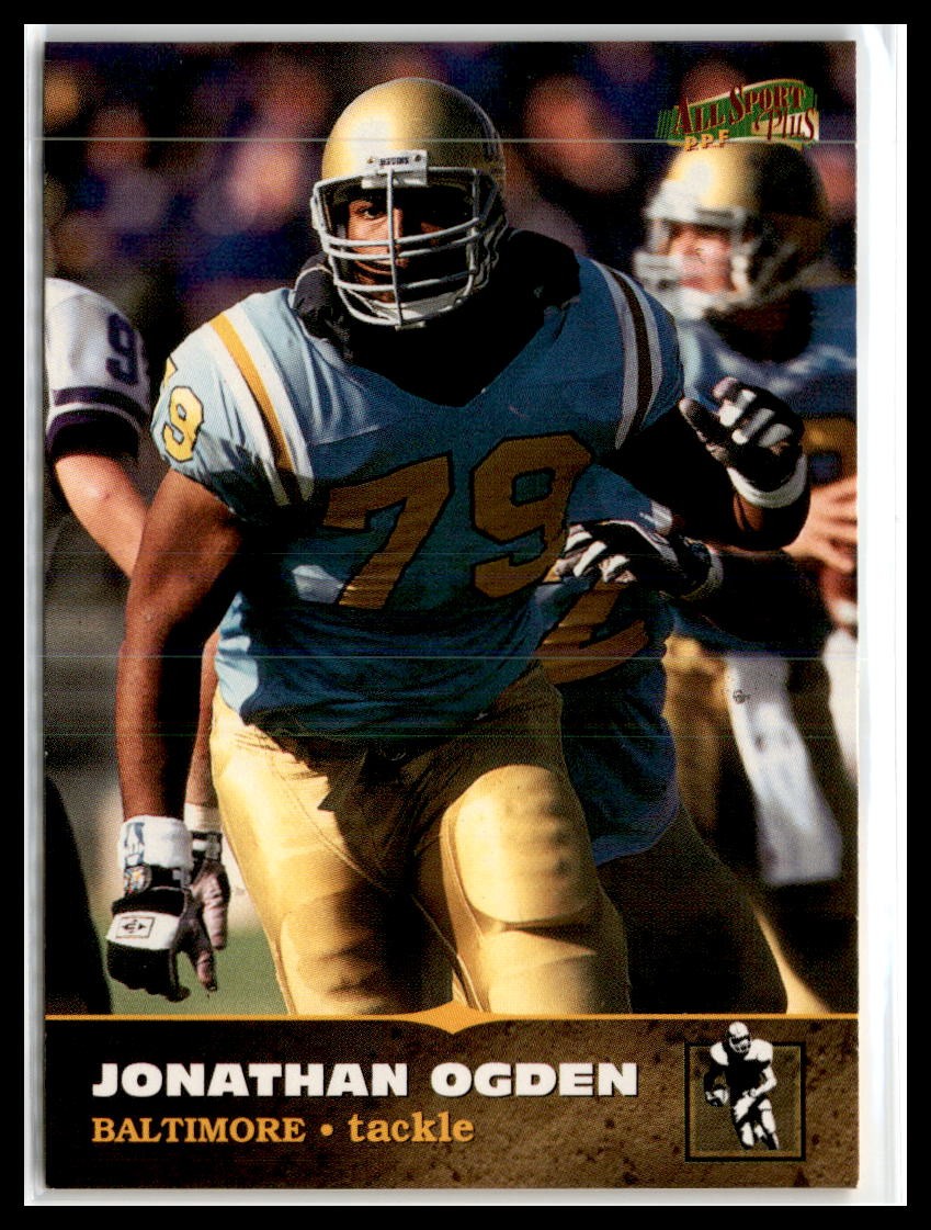 Jonathan Ogden 1996-97 Score Board All Sport PPF #135 Baltimore Ravens