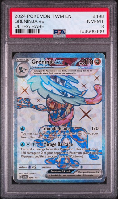 Greninja ex #198 (Twilight Masquerade (2024))