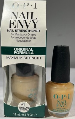 (AS IS) OPI Nail Envy Nail Strengthener Original Formula Max Strength, 0.5 oz.