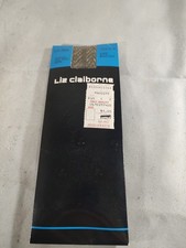 Liz Claiborne: Liz Socks Nylon Knee Hi Socks 249 Black Gold One Size