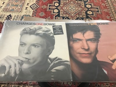 David Bowie lot of 2 best of albums, EX vinyl, Changes 1 + 2, free shipping!