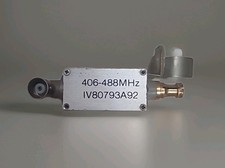 1V80793A92 Motorola 406-488 MHZ Temp Inline Antenna Impedance Adapter/RF Tuneup