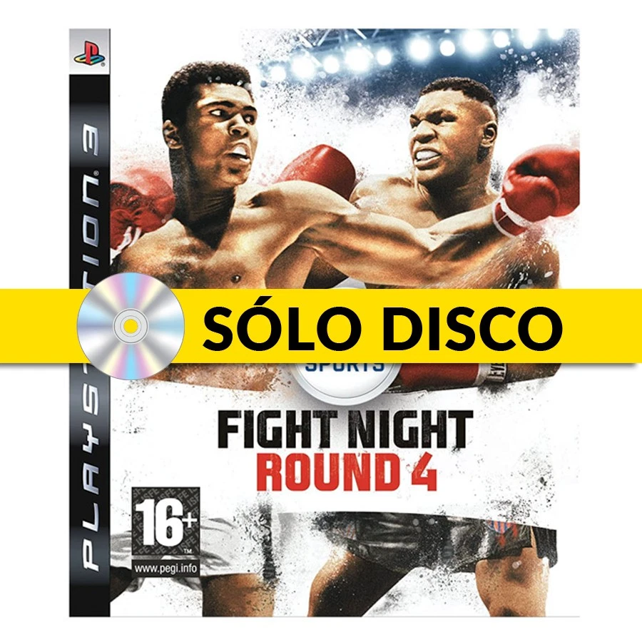 Fight Night Round 4 EA Sports, PlayStation 3 PS3 Slim, Versión Española COMPLETO