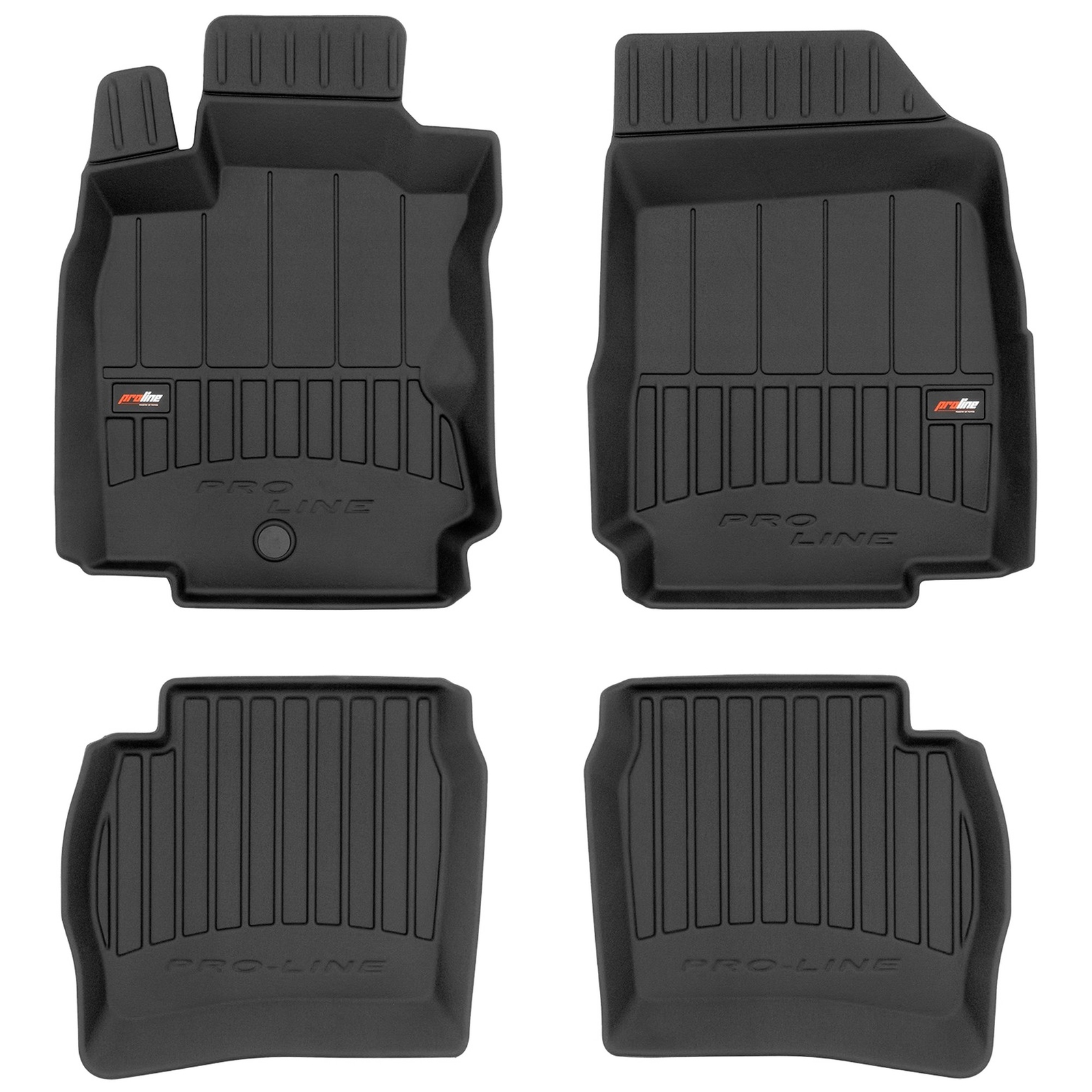 Tapis de sol TPE Frogum Pro-Line pour Nissan Note I 2006-2012 ensemble complet