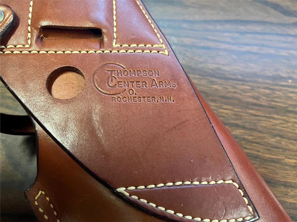 Thompson Center Arms Rochester N.H. Brown Leather Holster For Contender? - Image 3 of 4
