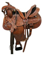 Premium Western Barrel Racing Selle pour Cheval