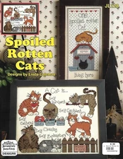 Jeremiah Junction #JL128 Spoiled Rotten Cats by Linda Coleman
