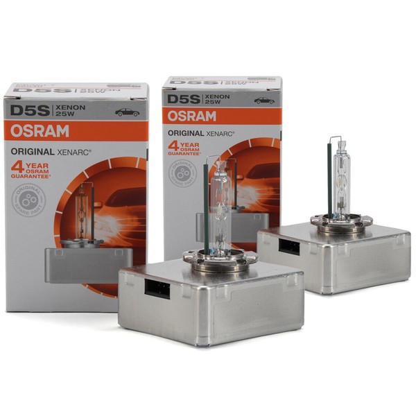 2X Osram 66540 Xenarc Xenon Brenner D5S Original 12V 25W Pk32D-image