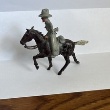 Vintage Marx Cowboy On Horse Metal No. C29
