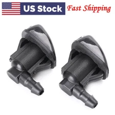 2x Windshield Wiper Spray Jet Nozzle Washer for Toyota Corolla Sienna 2004-2011