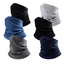Winter Neck Gaiter Warmer Soft Fleece Face Mask Scarf for Cycling Skiing Unisex