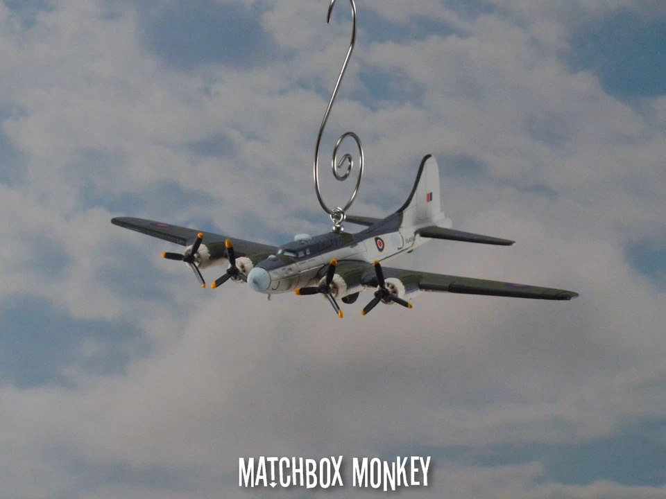 B-17 Flying Fortress Royal Air Force RAF WWII Airplane Plane Christmas Ornament - Image 3 of 4