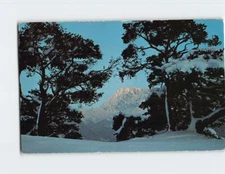 Postcard Winter Scene Wörner Northern Karwendel Chain Germany-Austria