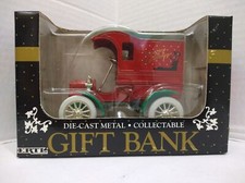 Ertl 7575 1905 Ford's First Delivery Car "Happy Holidays" Diecast 5"L COIN BANK