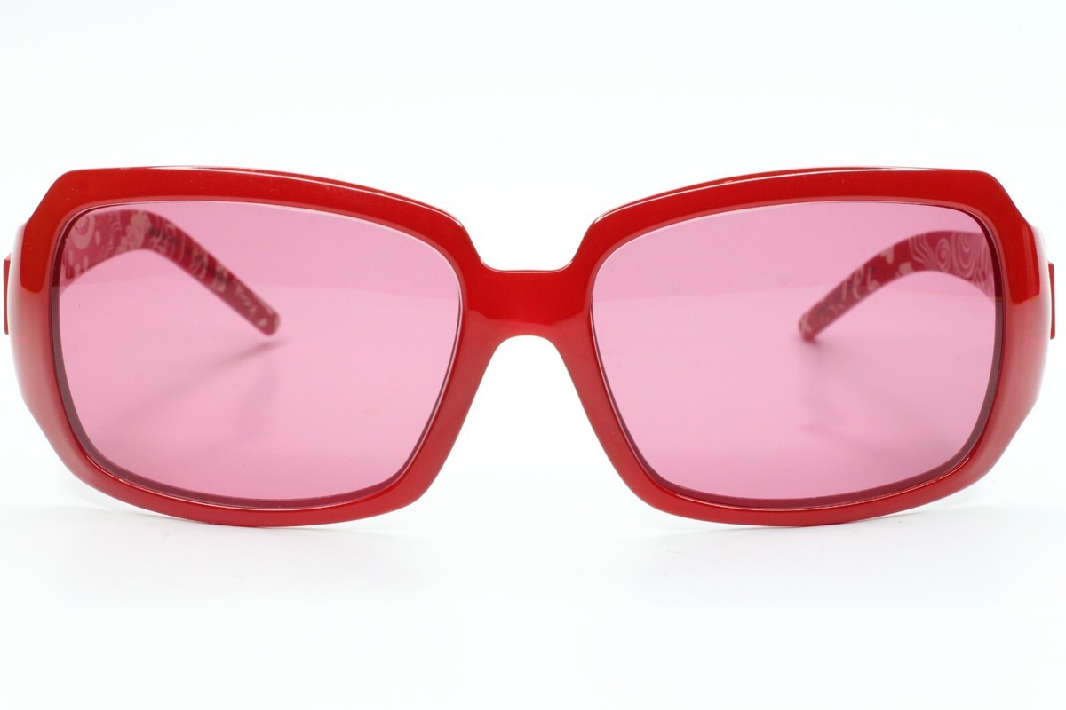 Fendi FS507 624 Red Gradient Art Wrap Designer Italy Sunglasses