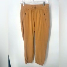 New Born outdoor size small woman's pants beige with crouch ankle bottoms