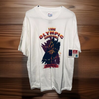 Vintage 1996 Olympics Atlanta Georgia Official Hanes T-Shirt XL