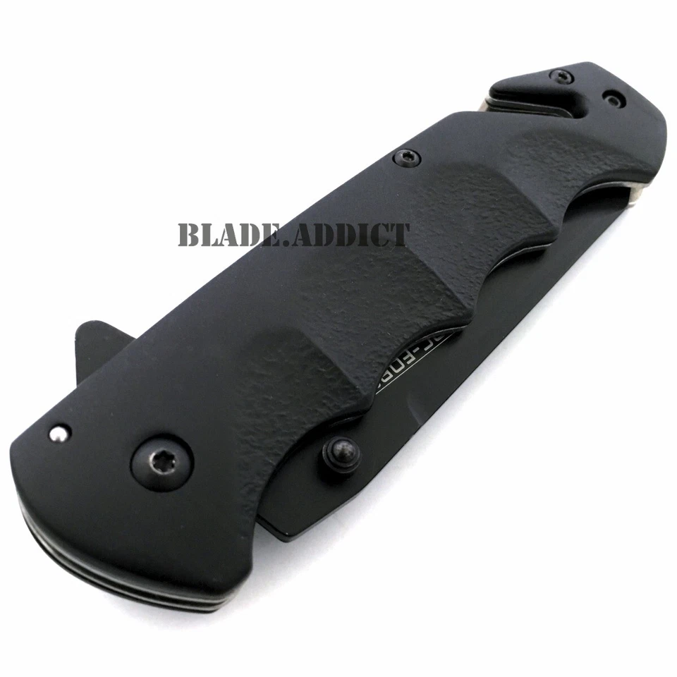 Tac-Force Black TANTO BLADE Spring OPEN Assisted Tactical Folding Pocket Knife - Image 3 of 4