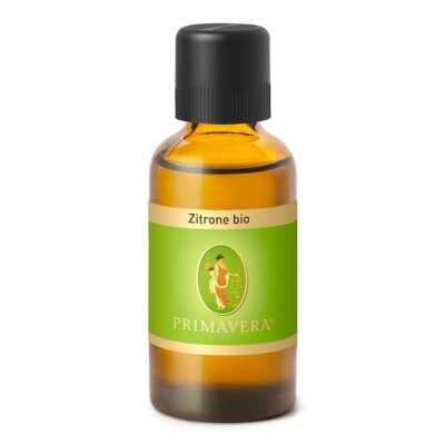 Primavera Zitrone bio 50ml ätherisches Öl 100% naturreine Qualität