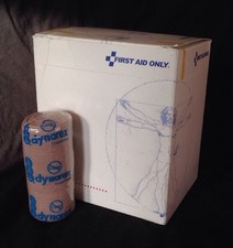 First Aid Only Elastic Bandage Wrap Latex Free 4'' x 5yd Box of 9 J617