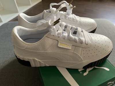PUMA Damen Cali Wn s  White Puma Black Sneaker Gr. 40 NEU & OVP Neupreis 89,-  