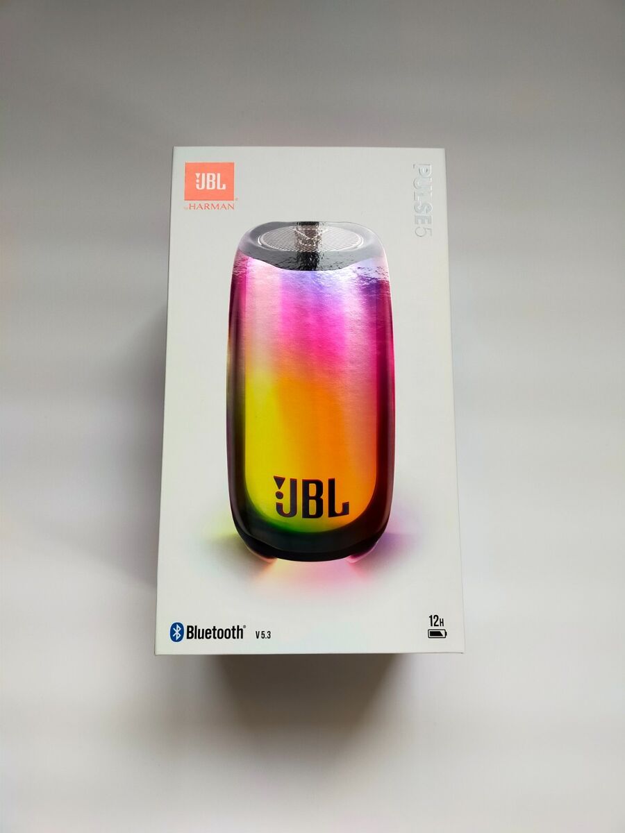 JBL Pulse 5 Speaker Black Portable Waterproof | eBay JBL Pulse 5 Speaker Black Portable Waterproof | eBay
