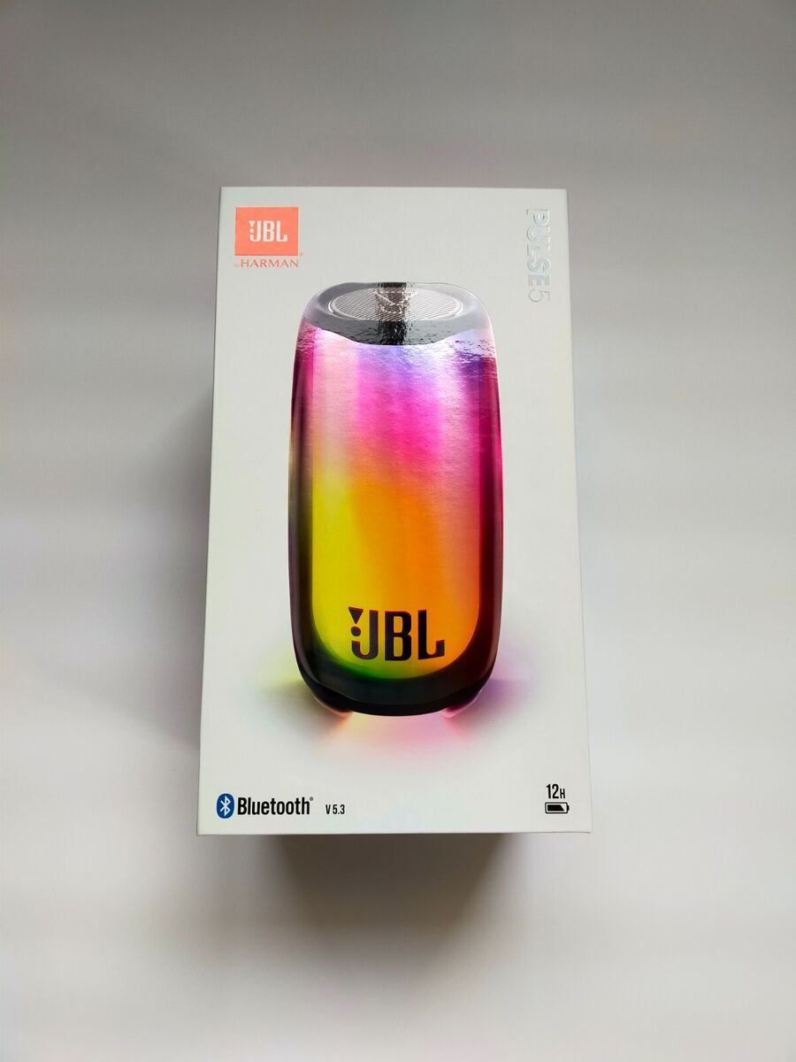 JBL Pulse 5 Speaker Black Portable Waterproof | eBay