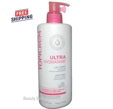 Topicrem Ultra Moisturizing Body Milk 500ml / 16.9oz Exp 10/2027