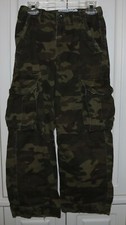 Boy's Camouflage Hunting Cargo Pants by The Children's Place Size 7