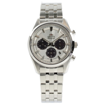 ORIENT  RN-TX0305S Contemporary RN-TX0305S--J Solar Analog Silver Silver