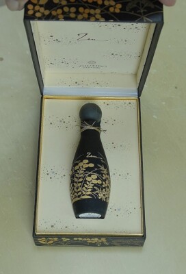 Vtg  ZEN by SHISEIDO splash PURE PARFUM w/evapor. 1 oz 29 ml LARGE OLD FORMULA