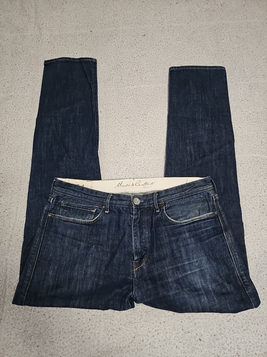 Levis Made & Crafted Blue Denim L03 Slim Fit Jeans SZ W34 Levis Made & Crafted Blue Denim L03 Slim Fit Jeans SZ W34