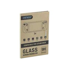 2 Pieces Tempered Glass Screen Protector with Package for Steam Deck