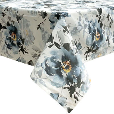 Clouds of Fabric Flower Tablecloth x6 Demeter Tiffany 140x180 6005