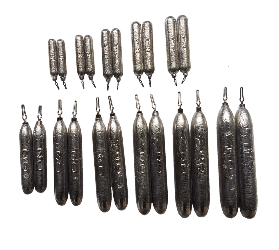 MARKENLOS Drop Shot Finesse Blei , Stabblei- Angelblei -Zander,Hecht Gewichte Frei Auswahl