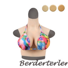 B/C/D/E/G Cup Realistic Silicone Breast Forms Fake Boobs Enhancer Shemale Sissy