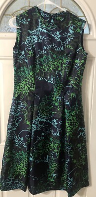 McMullen  Women s Vintage Dress Sz 10 70 s Abstract