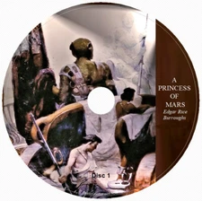 A PRINCESS OF MARS by E. Burroughs 6 CDs JOHN CARTER Dejah Thoris Unabridged