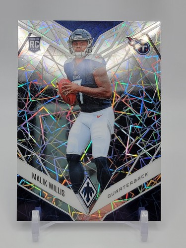 Malik Willis 2022 Panini Phoenix Football #103 Silver Lazer Rookie Parallel