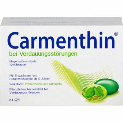 CARMENTHIN bei Verdauungsstörungen msr.Weichkaps. 84 St PZN10327624