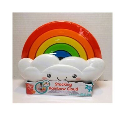Playgo Stacking Rainbow Cloud